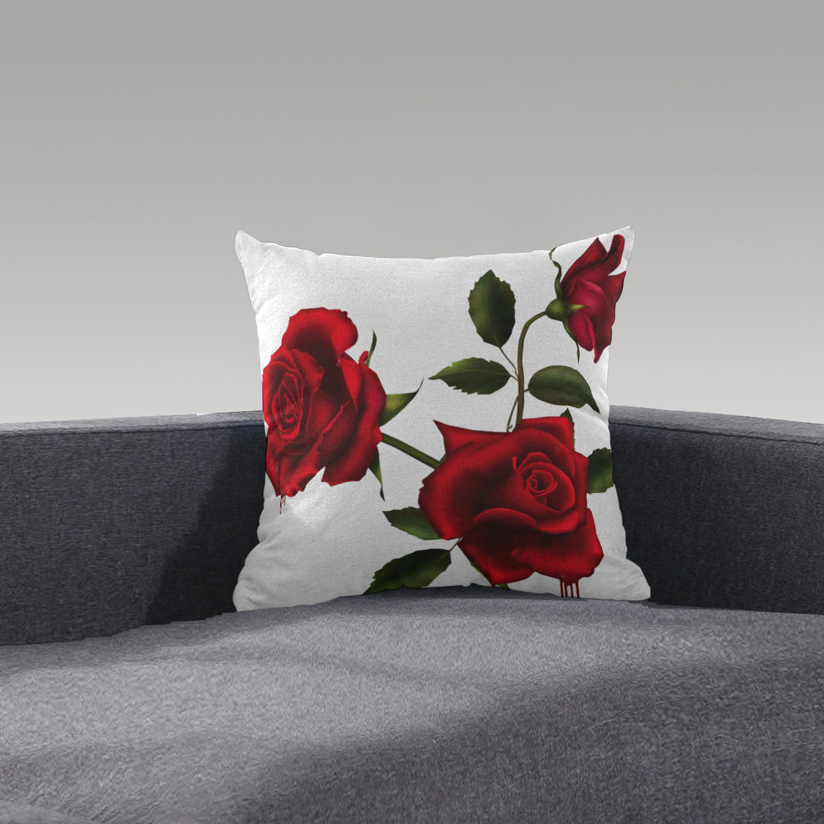 Universal Game Rose Drip Plush Pillow