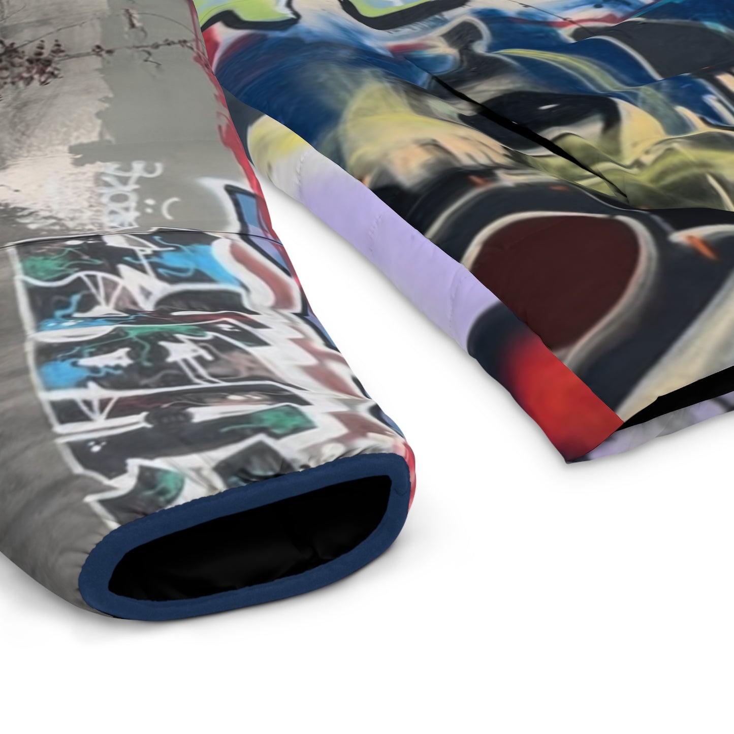 Graffiti Unisex Puffer Jacket (Geared Up Collection)