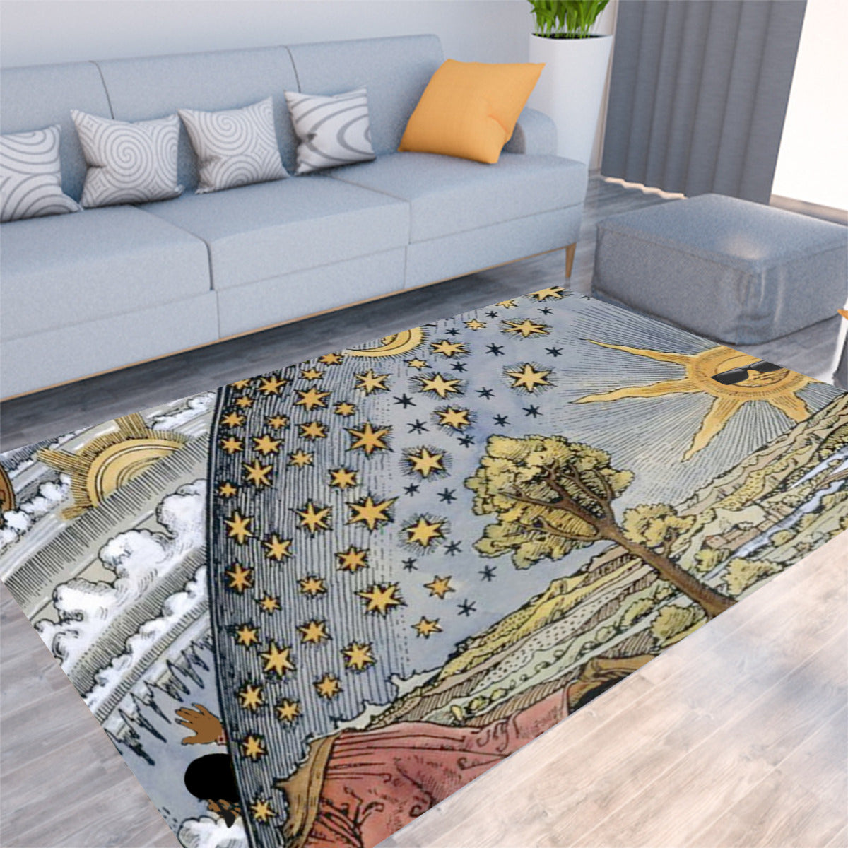 Universal Game Esoteric Thickened Floor Mat