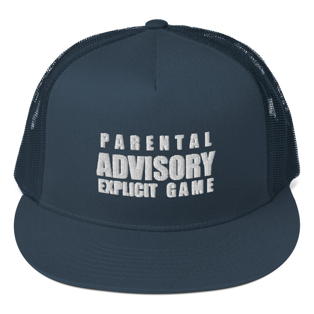 Explicit Game Trucker Cap (Geared Up Collection)