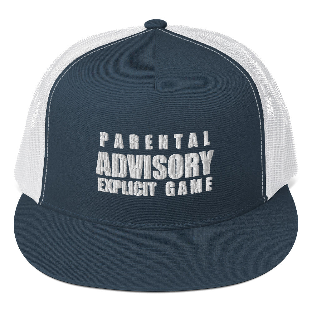 Explicit Game Trucker Cap (Geared Up Collection)