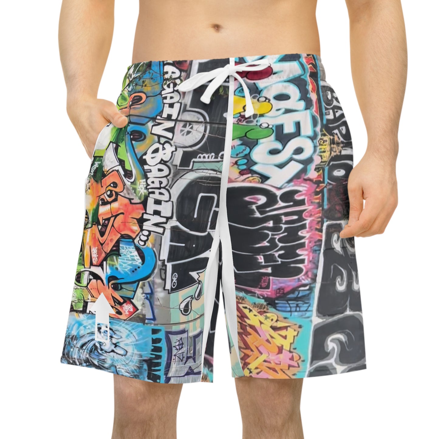 Graffiti Athletic Shorts (Geared Up Collection)
