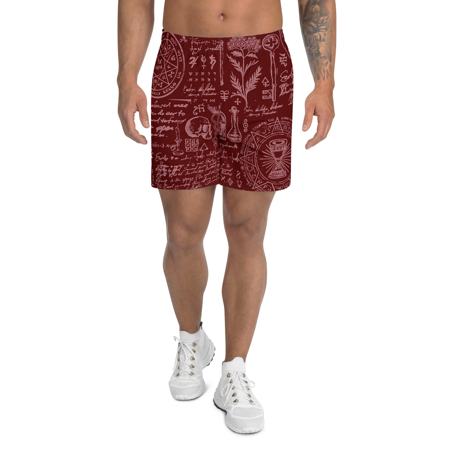 Alchemy Red Athletic Shorts (Geared Up Collection)