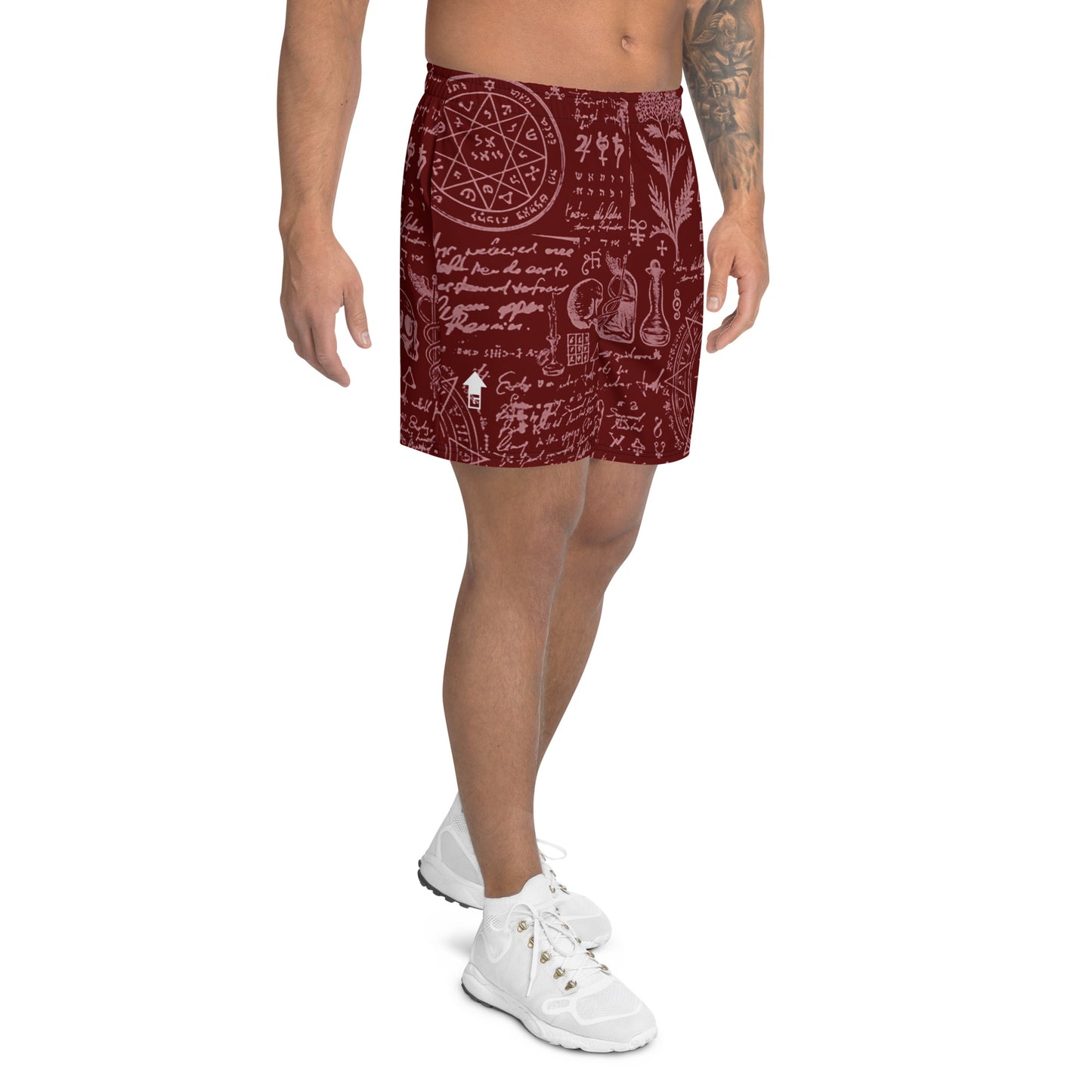 Alchemy Red Athletic Shorts (Geared Up Collection)