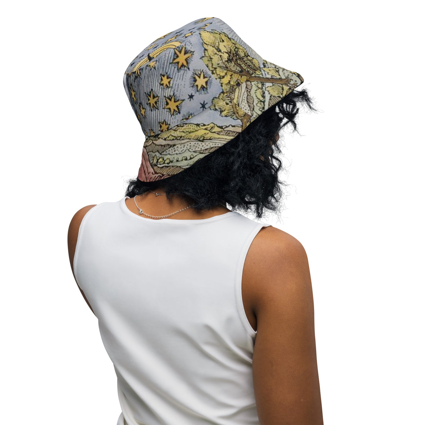 Checkerboard Game Illuminated Reversible Bucket Hat (Geared Up Collection)