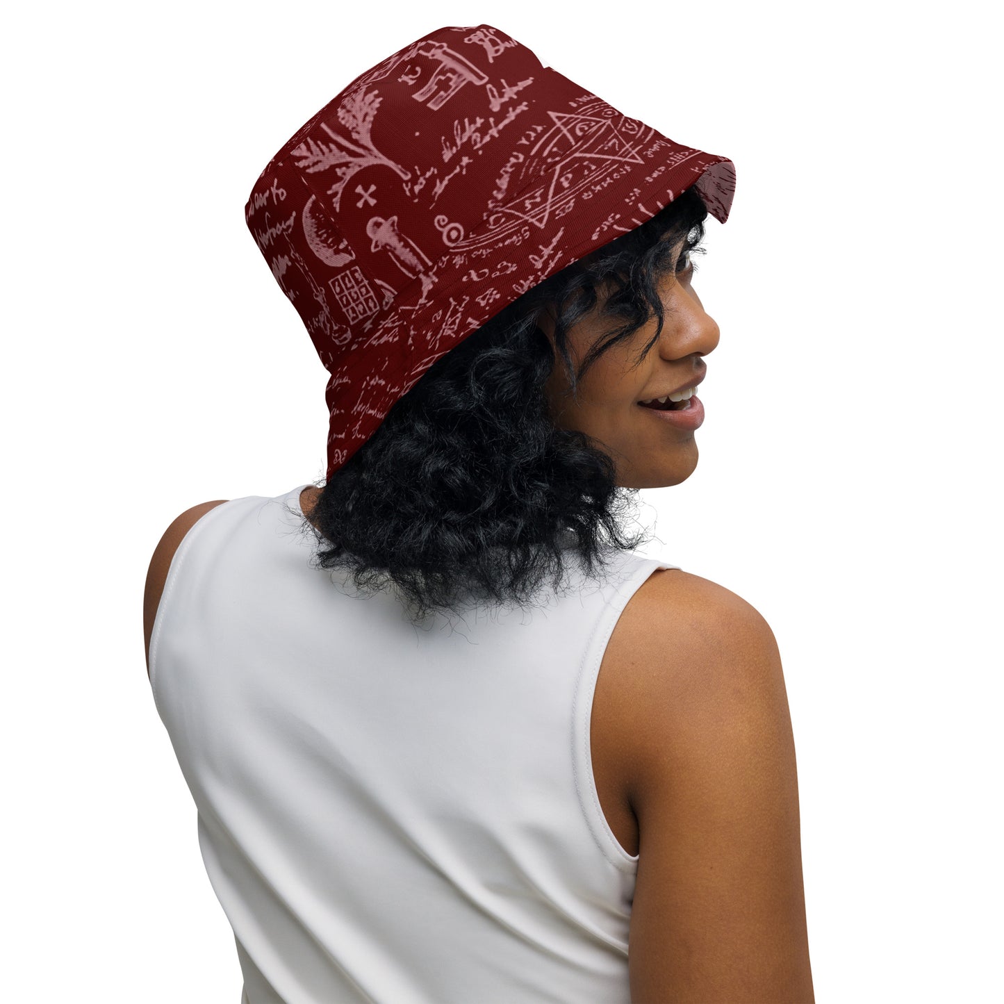 Alchemy Red Reversible Bucket Hat (Geared Up Collection)